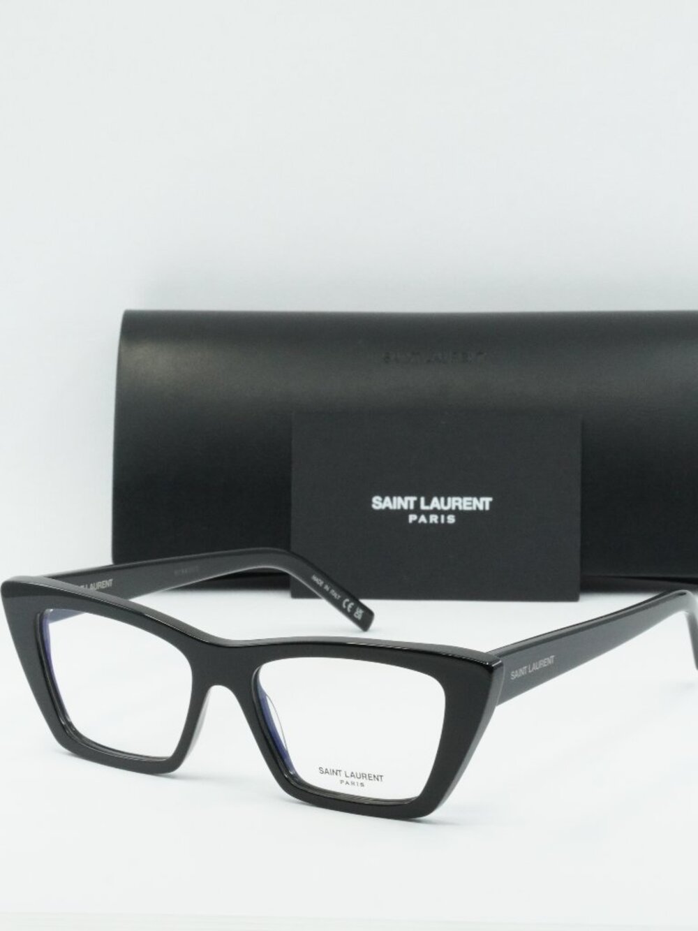 Saint Laurent SL291 001 Cat Eye Eyeglasses – Black 51mm